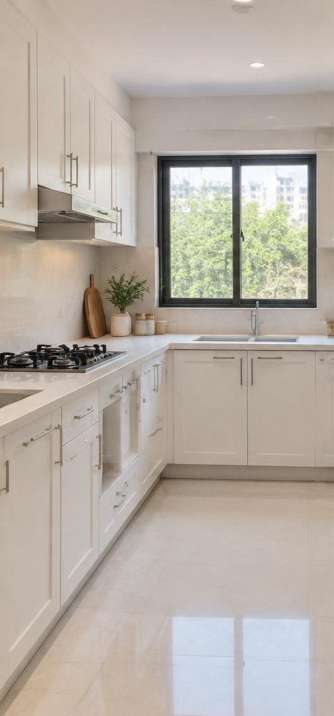 Kitchen transformation after renovation